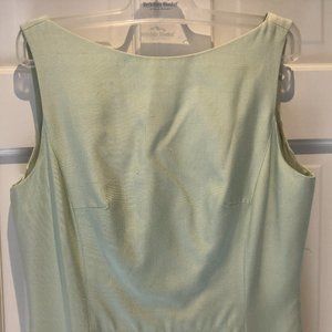 Mint Green Silk Dress
